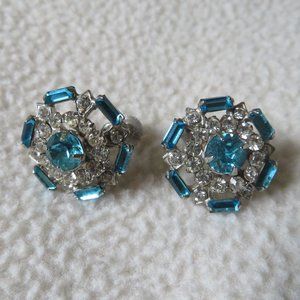 Vintage Rhinestone Earrings